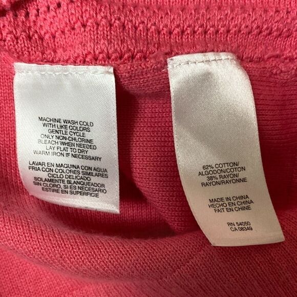 Evan-Picone Petite Short Sleeve Sweater - Picture 4 of 6